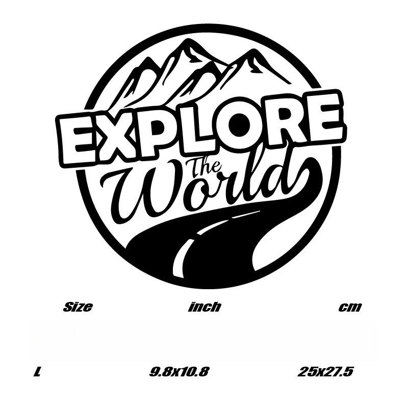 Decal for Off-Road Camping Car – Outdoor Adventure World recenzja i cena