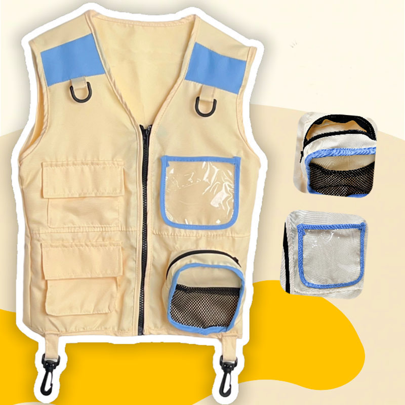 Children Explorer Vest Pretend – Outdoor Adventure Boys recenzja i cena