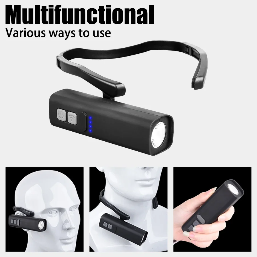 Super Bright Ear Clip Headlamp – Headlamp Waterproof Rechargeable recenzja i cena