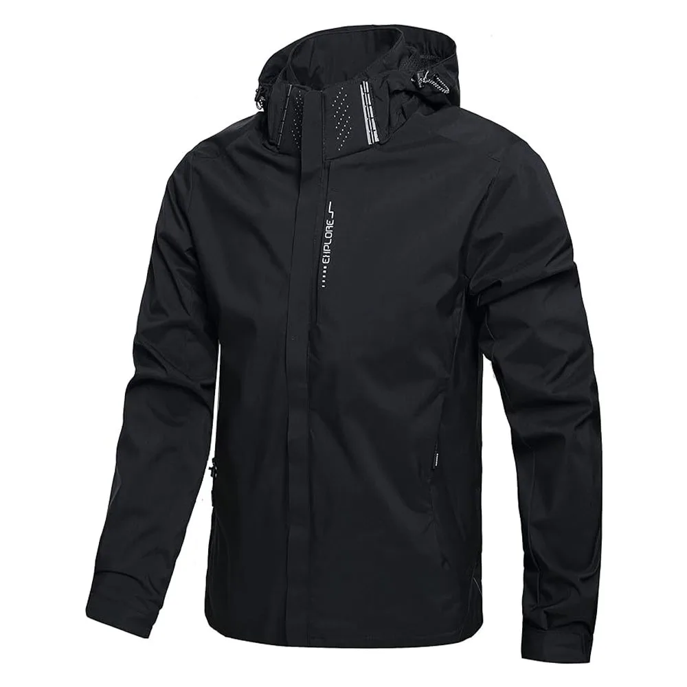Men's Waterproof Rain Jacket L – Outdoor Adventure Hat recenzja i cena