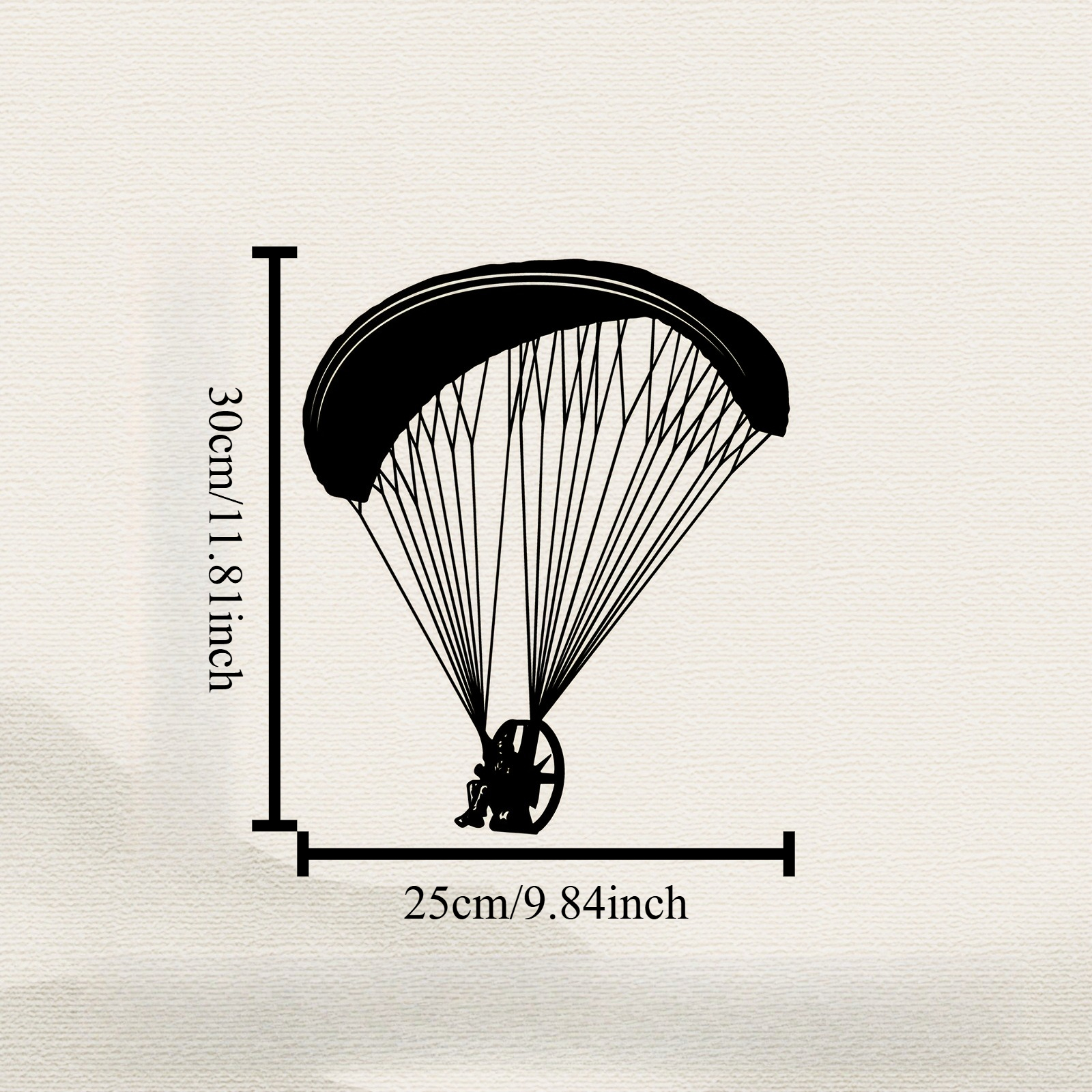Brand Metal Wall Art Skydiver  – Outdoor Adventure Brands recenzja i cena