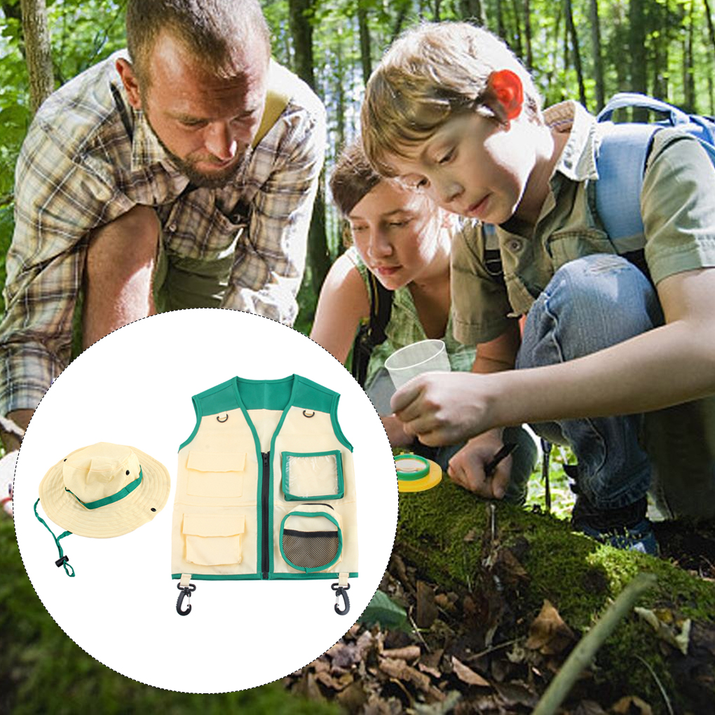 Kids Insect Explorer Vest Hat  – Outdoor Adventure Boys recenzja i cena