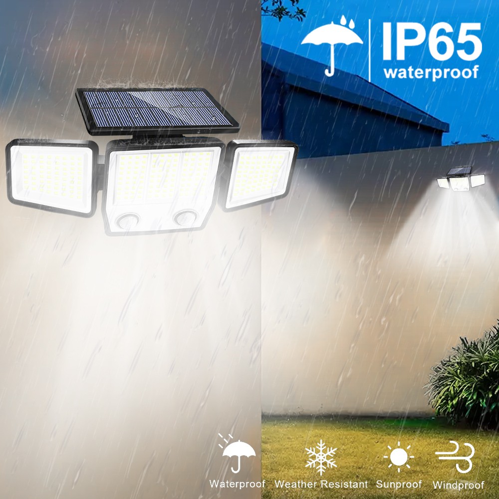 Solar Lights Outdoor 3 Heads M – Headlamp Waterproof Rechargeable recenzja i cena