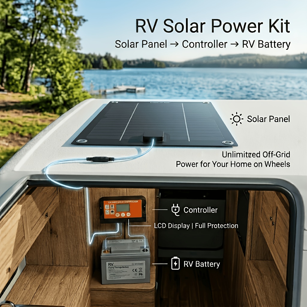 18V Solar Power Kit for Yacht, – Outdoor Adventure Kit recenzja i cena