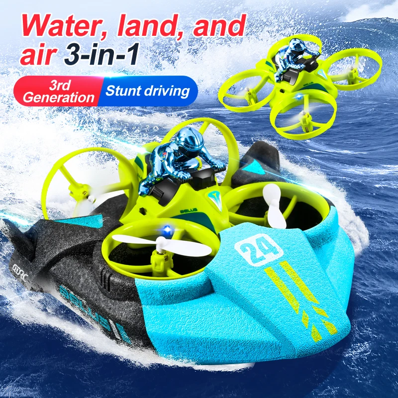 3-in-1 Land Air Sea RC Aircraf – Outdoor Adventure Boys recenzja i cena