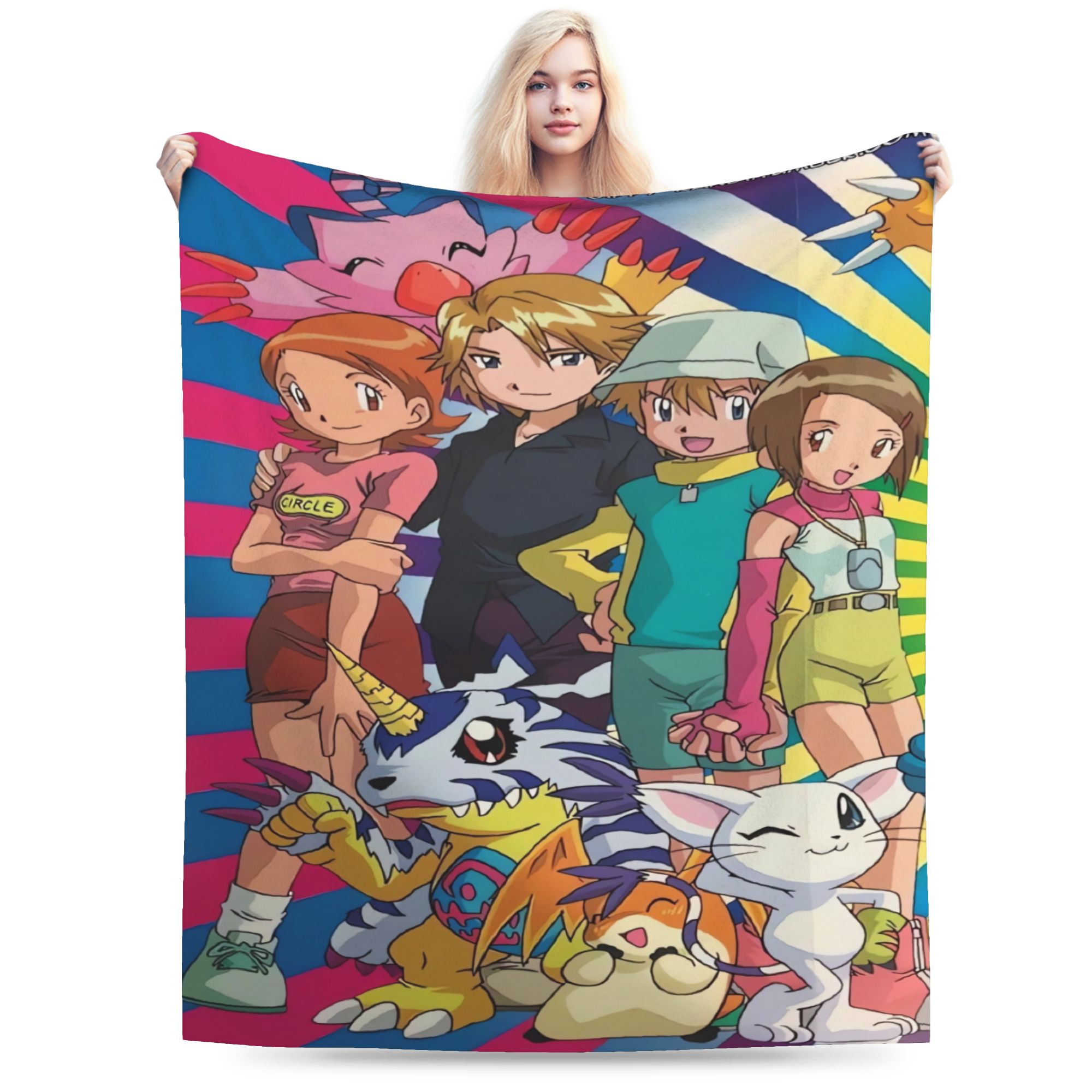 Digimon Adventure  Blankets Qu – Outdoor Adventure Boys recenzja i cena