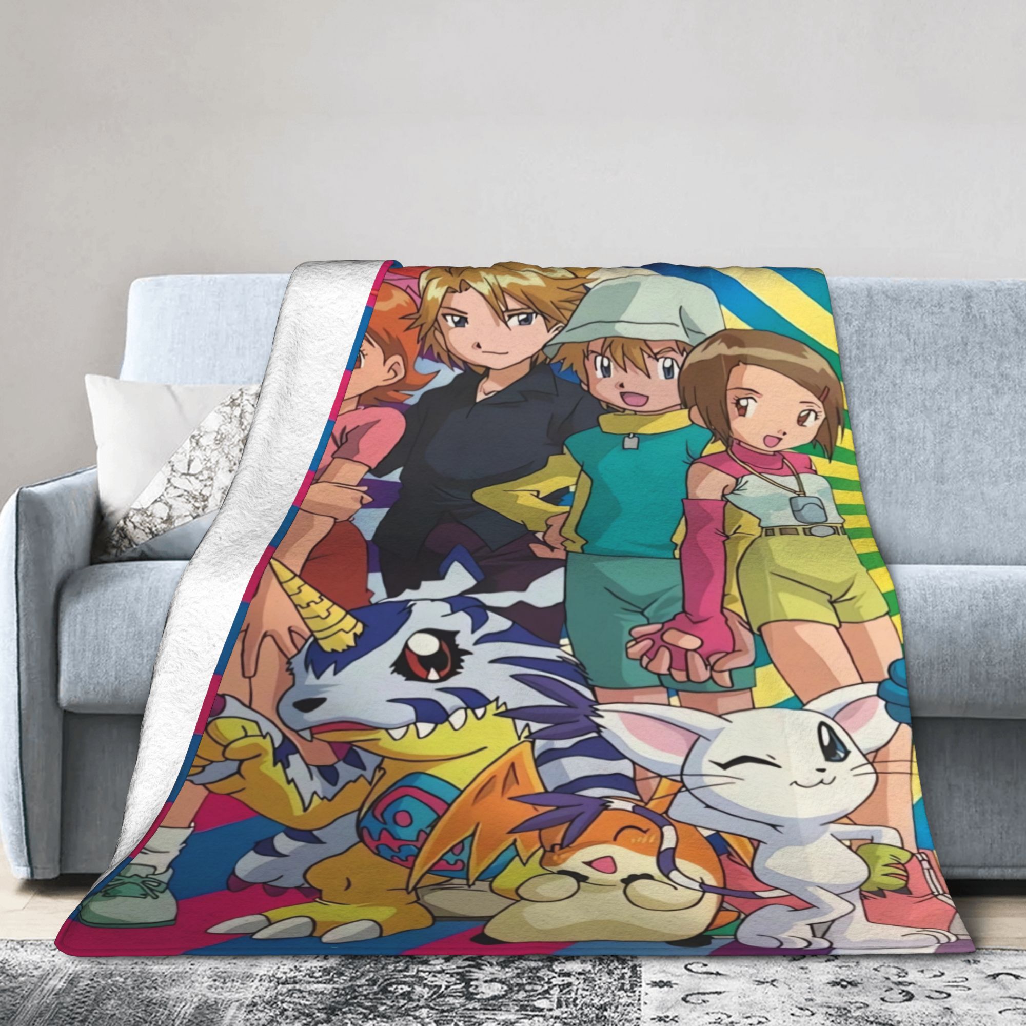 Digimon Adventure  Blankets Qu – Outdoor Adventure Boys recenzja i cena