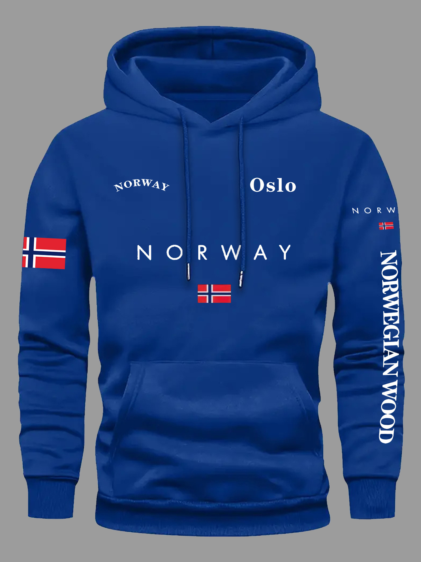 NORWAY Flag Hoodies Men Women  – Outdoor Adventure Outfit recenzja i cena