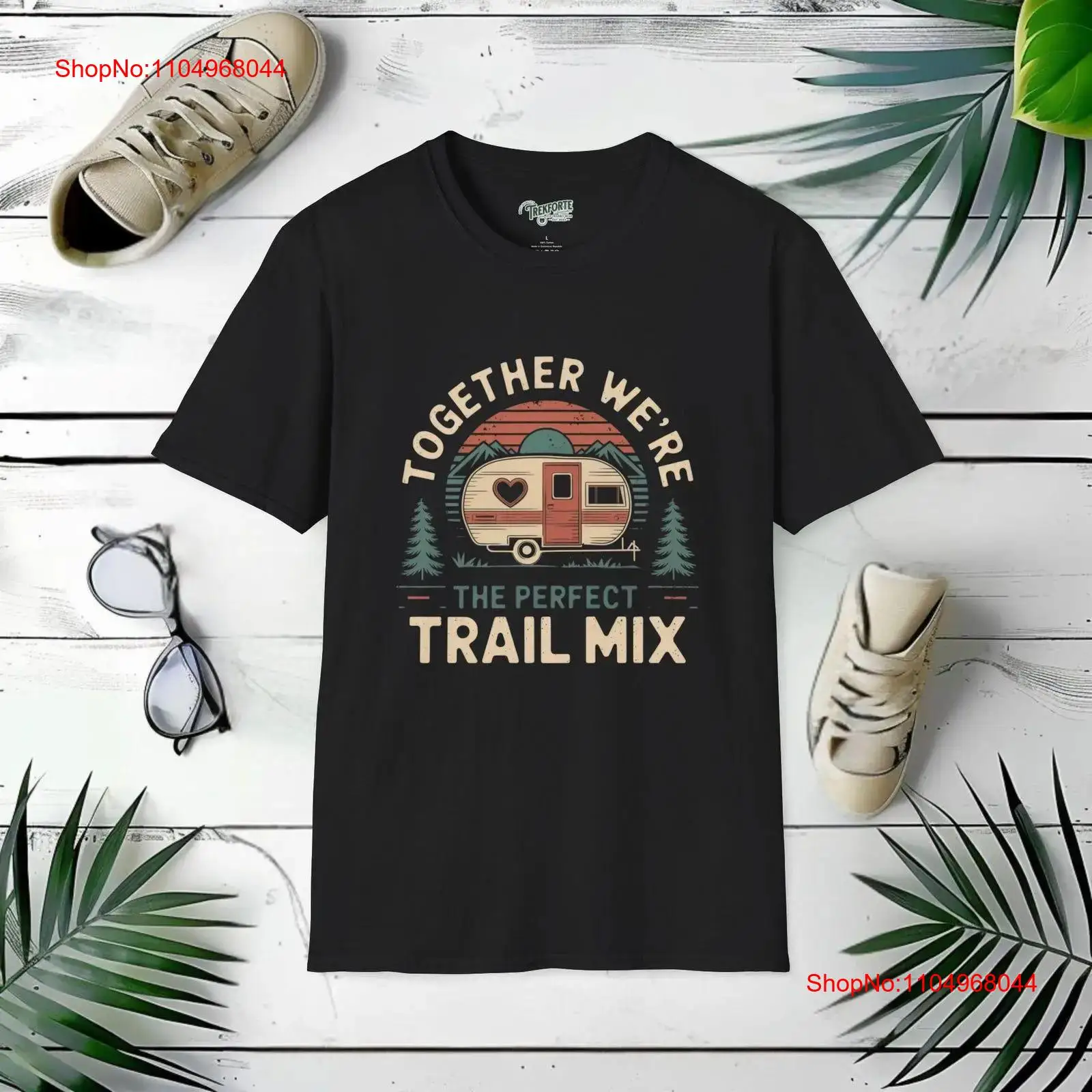 Trail Mix Duo T Shirt Perfect  – Outdoor Adventure Outfit recenzja i cena
