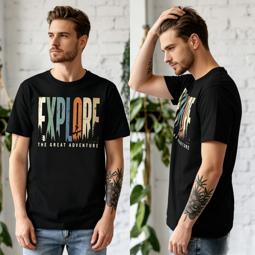 Camping Adventure Shirt Explor – Outdoor Adventure Outfit recenzja i cena