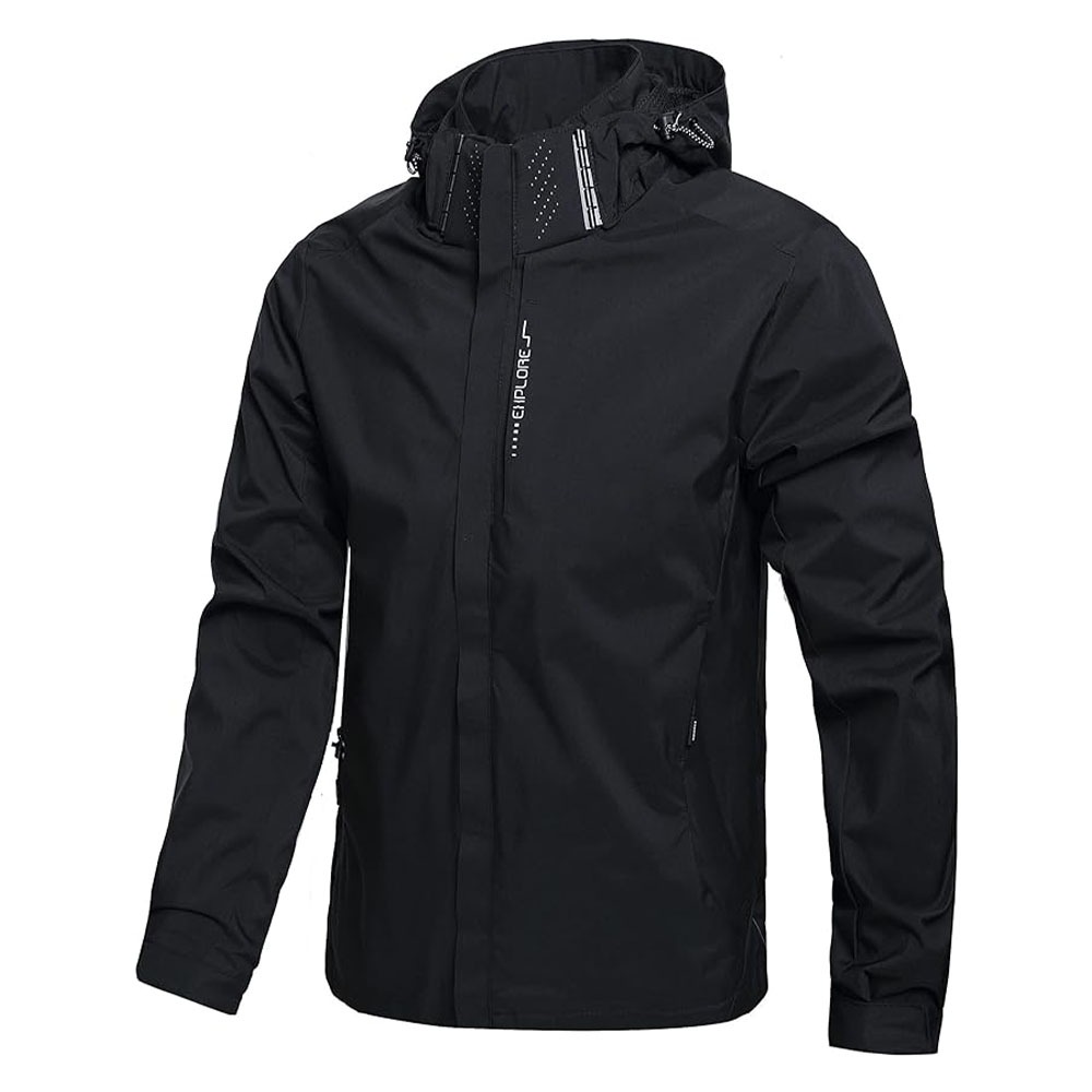 Men's Waterproof Rain Jacket L – Outdoor Adventure Hat recenzja i cena