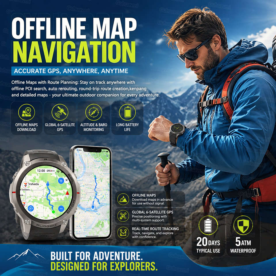 Offline Map Outdoor Adventure  – Outdoor Adventure World recenzja i cena