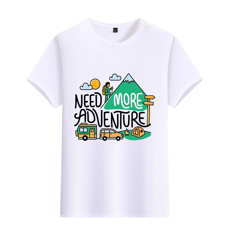 Men's Black Round-Neck Short-S – Outdoor Adventure Outfit recenzja i cena