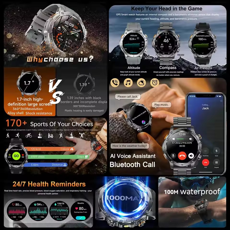 New Outdoor Adventure Men GPS  – Outdoor Adventure World recenzja i cena