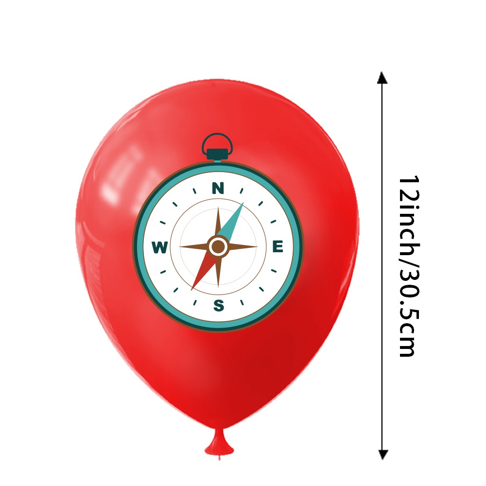 9pcs Happy Camping Balloon, Ou – Outdoor Adventure Boys recenzja i cena