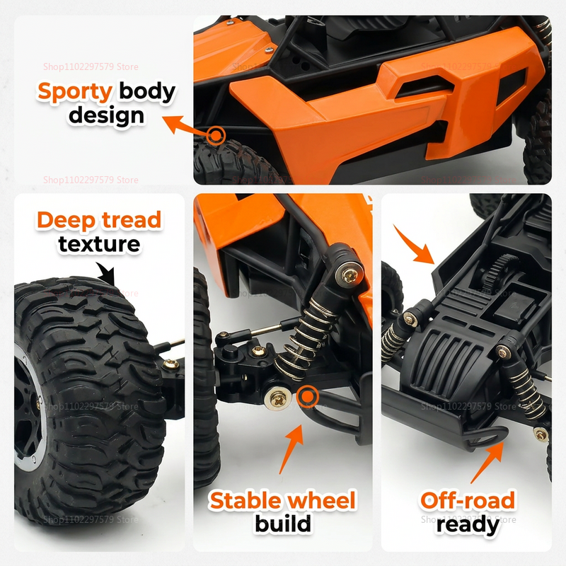 RC Monster Truck 1:16 Scale Re – Outdoor Adventure Boys recenzja i cena