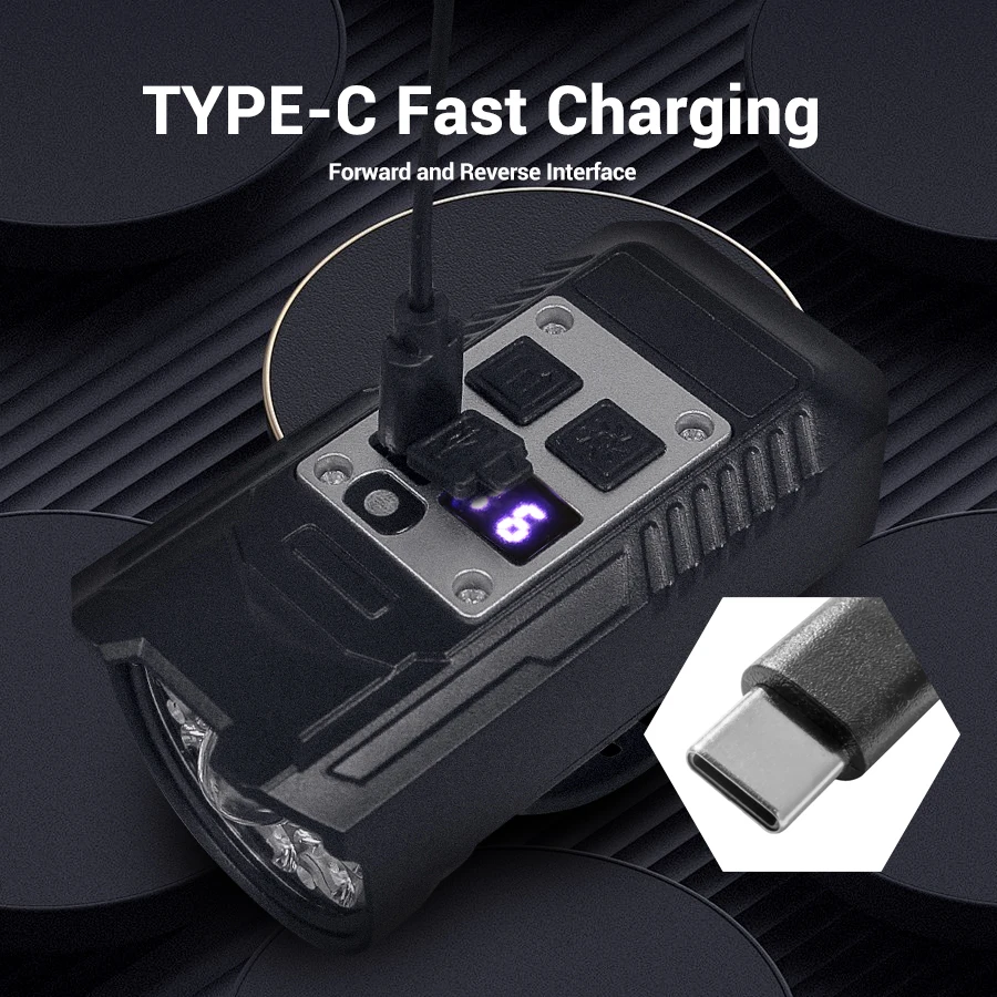 9 LED Bicycle Headlight USB Re – Headlamp Waterproof Rechargeable recenzja i cena