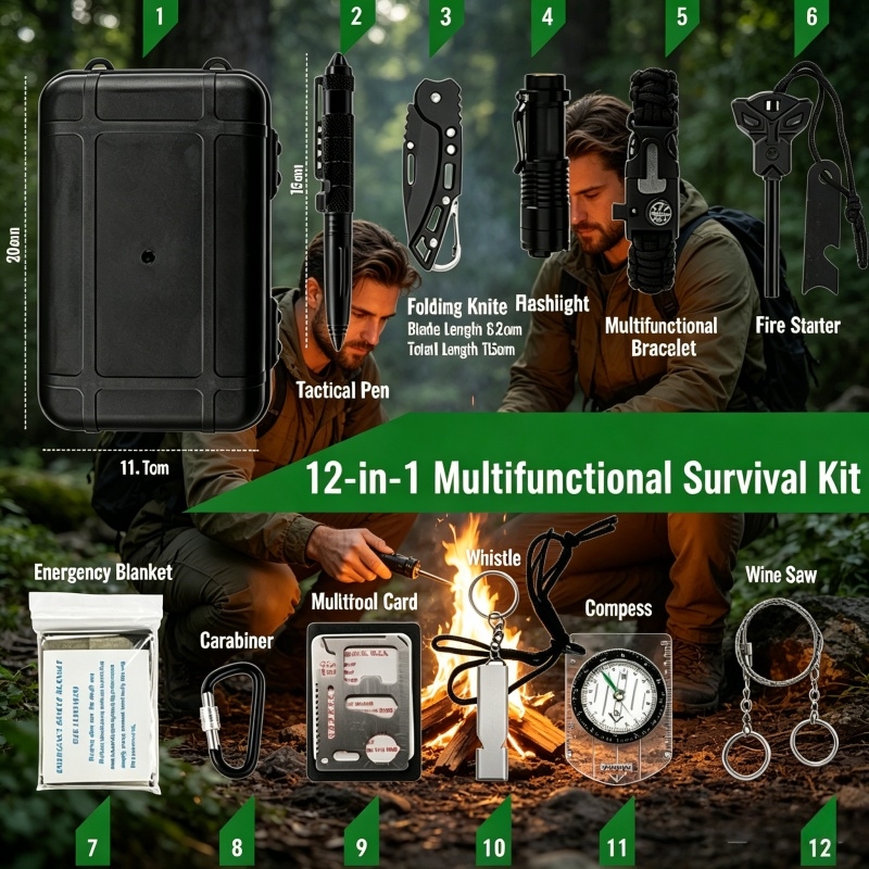 Car First Aid Kit Professional – Outdoor Adventure Kit recenzja i cena