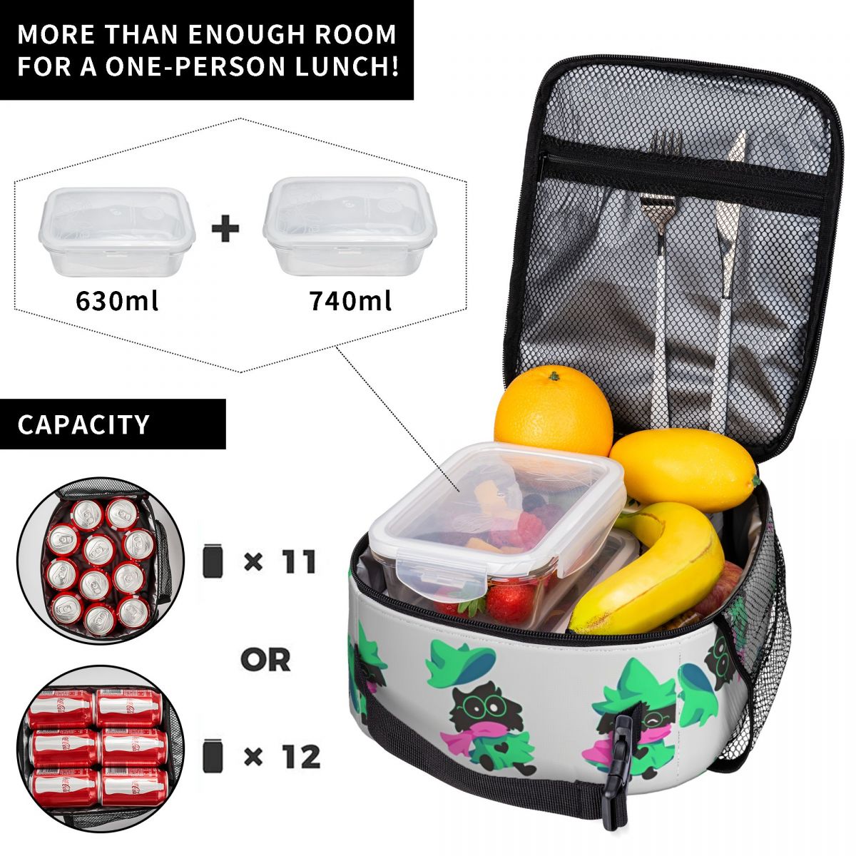 Deltarune Insulated Lunch Bags – Outdoor Adventure Boys recenzja i cena