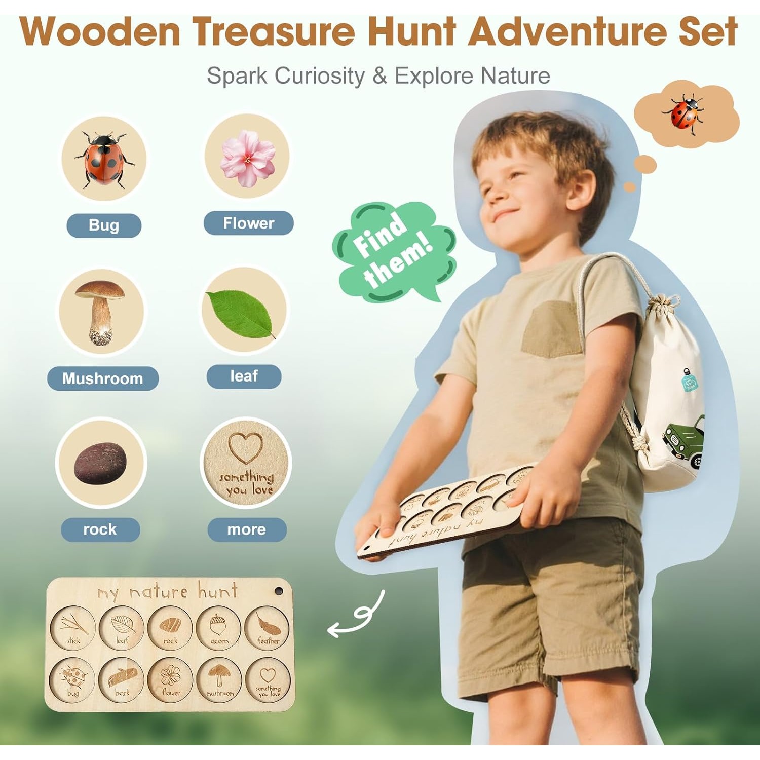 Bug Catcher Kit for Kids with  – Outdoor Adventure Boys recenzja i cena
