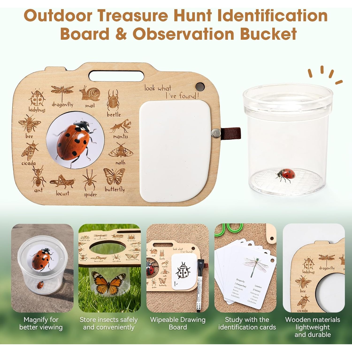 Bug Catcher Kit for Kids with  – Outdoor Adventure Boys recenzja i cena
