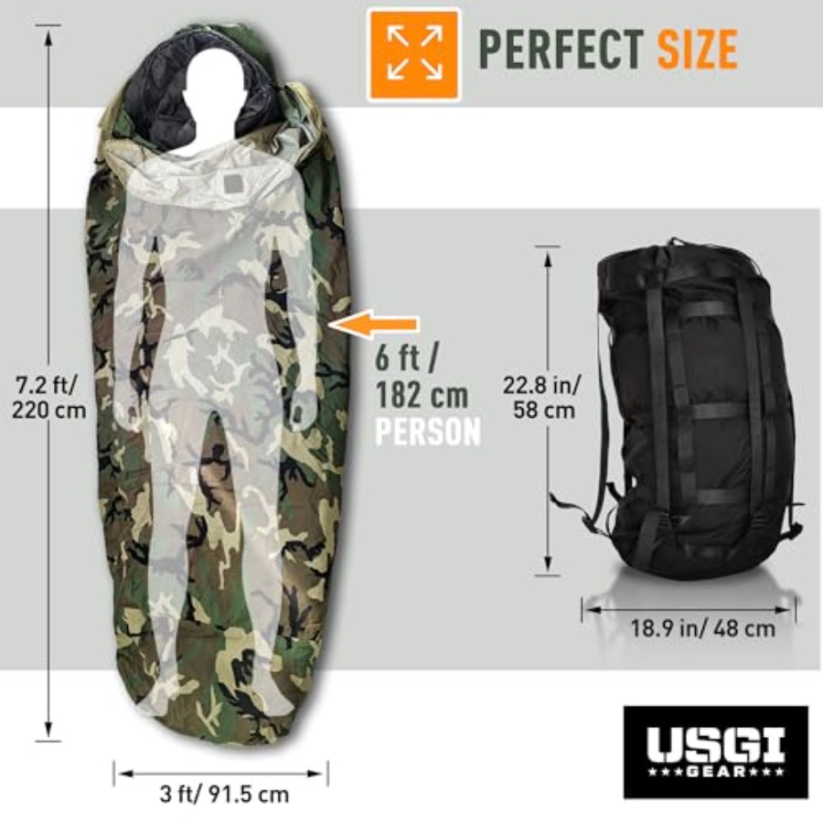 Military sleeping bag system f – Bivy Sack Lightweight recenzja i cena