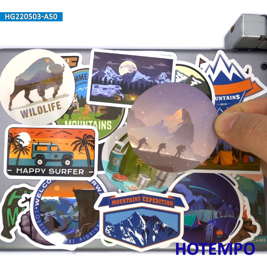 World Travel Stickers Set, Cli – Outdoor Adventure World recenzja i cena