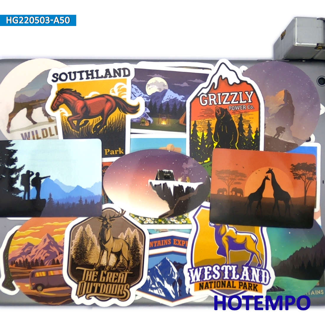 World Travel Stickers Set, Cli – Outdoor Adventure World recenzja i cena